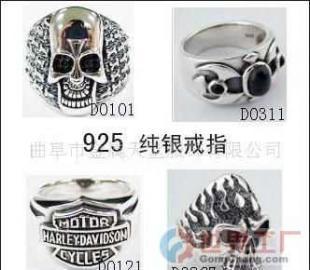 925銀骷髏戒指批發(fā) 潮流飾品與工藝品的融合商機